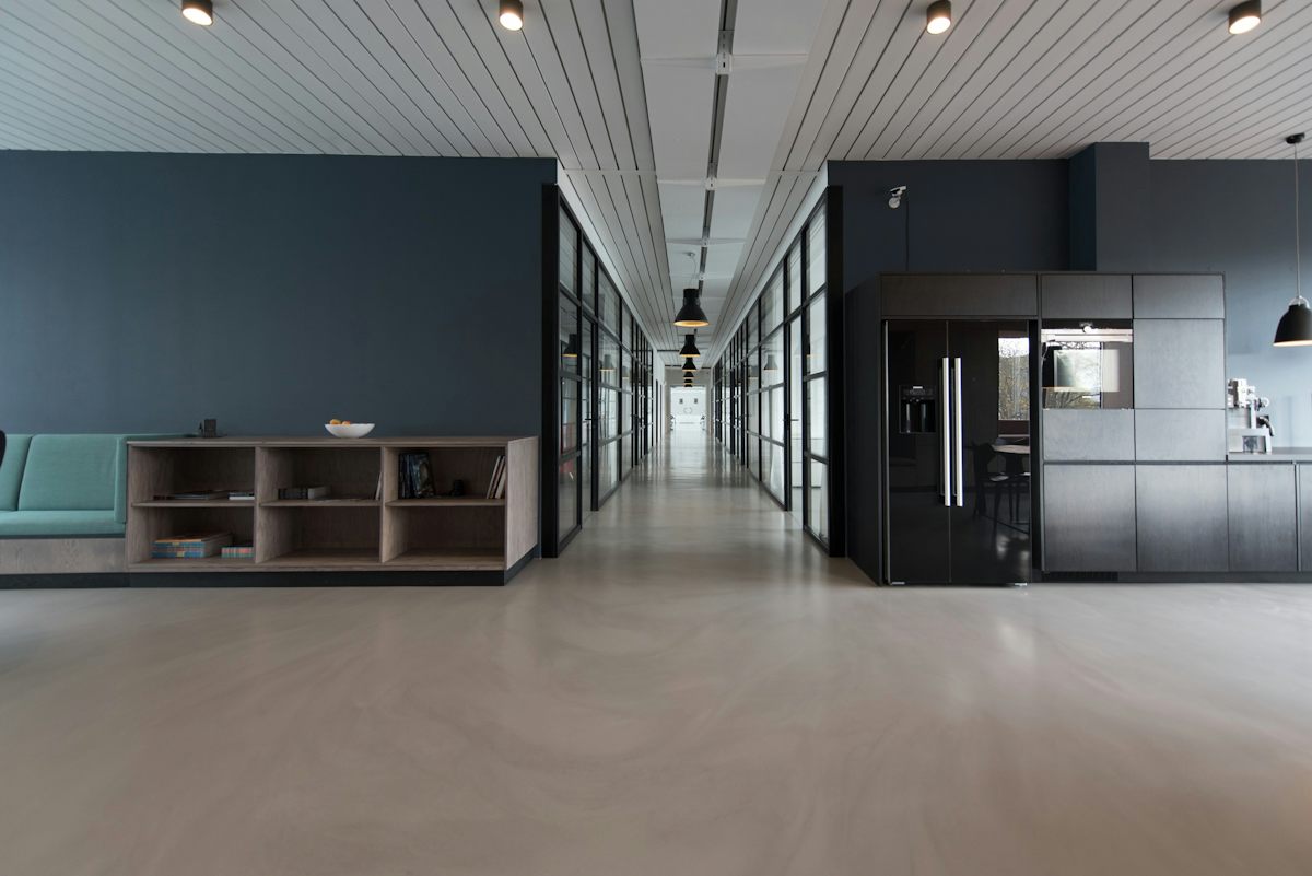 An interior design and finishes concept